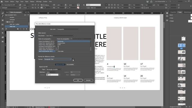 Utilisez les références croisées dans InDesign CC смотреть онлайн