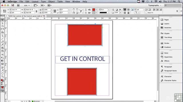 tutorial adobe indesign Get In Total Control Of The Control Panel смотреть онлайн
