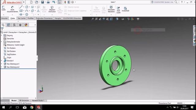 Sıfırdan SolidWorks Temel Eğitim Serisi #1 смотреть онлайн
