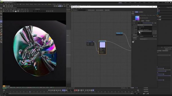 Secret Holographic Materials: Cinema 4D Octane Tutorial ✨