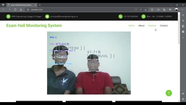 Exam Hall Monitoring System Using Python || Video Proctoring System || Multiple Face Recognition смотреть онлайн