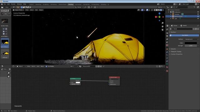Die erste Animation - Sternschnuppe - Blender 2.81 Tutorial 07 смотреть онлайн