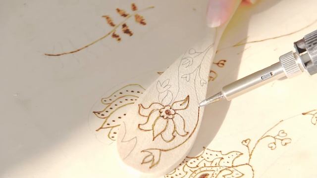 Wood burned spoons and creative ways to gift them смотреть онлайн