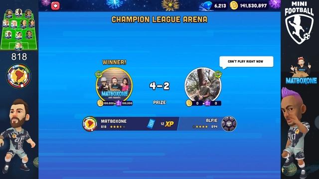 Mini Football - Champion League Arena Grinding #96 смотреть онлайн