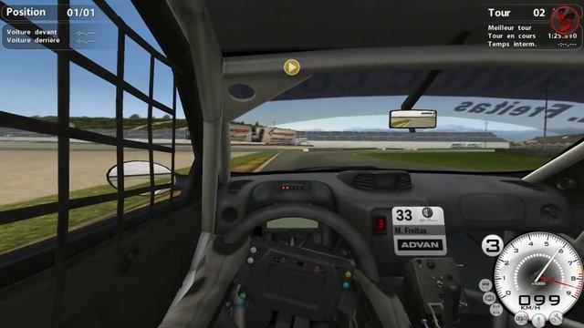 Race 07 - Alfa Romeo 156 (2007) @ Valencia Reverse смотреть онлайн