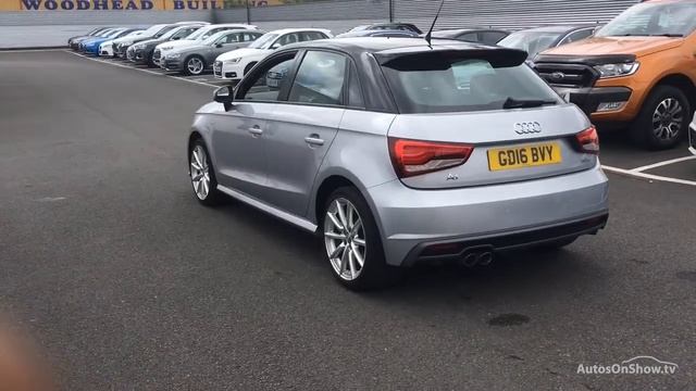 GD16BVY AUDI A1 SPORTBACK TFSI S LINE SILVER 2016, Bradford Audi смотреть онлайн