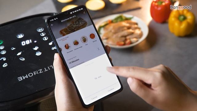 Improve your cooking skills with Smart Air Fryer with APP Control смотреть онлайн