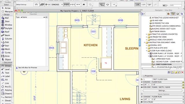 ArchiCAD Tutorial | The Favorites Palette смотреть онлайн