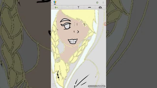Рисую Настю Пенову 2