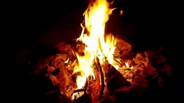 Горящий Костёр со звуком смотреть онлайн