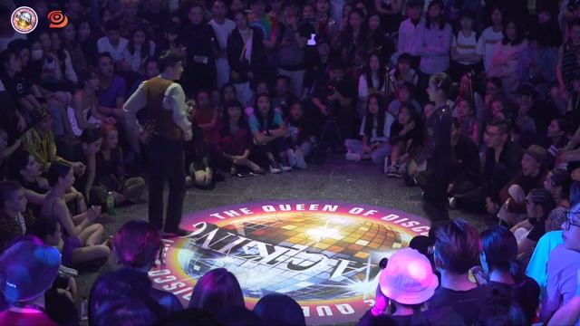 A-DING vs JASPER｜Waacking Best 32 @ THE QUEEN OF DISCO vol.7｜LB-PIX смотреть онлайн