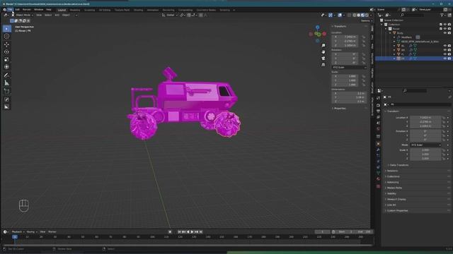Create a Driveable Rover From Kitbash Kit in Blender and Unreal Engine | #KB3Dchallenge смотреть онлайн