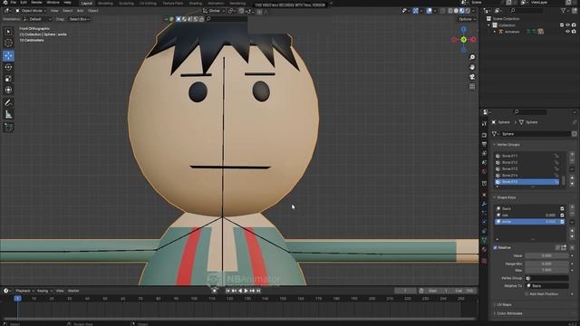 How to create Expression of MJO Character in blender 4.0 | Part 04 in اردو / हिंदी смотреть онлайн