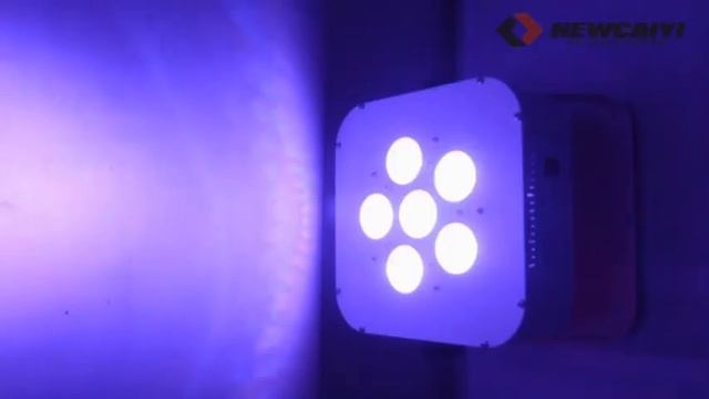 6*10W RGBW led battery wireless dmx par light led stage light смотреть онлайн