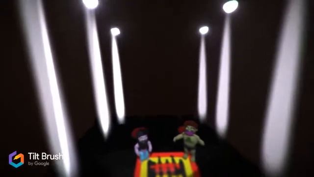 Class is in Tilt Brush Gravity Sketch Google Blocks and Corel Music смотреть онлайн