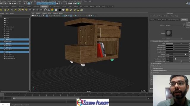 Optimizing Maya Scene Organization, Delete History, Cleanup Maya scene file | Lesson-3 смотреть онлайн
