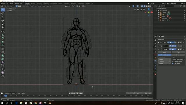 Creating a base mesh in Blender 2.8 смотреть онлайн
