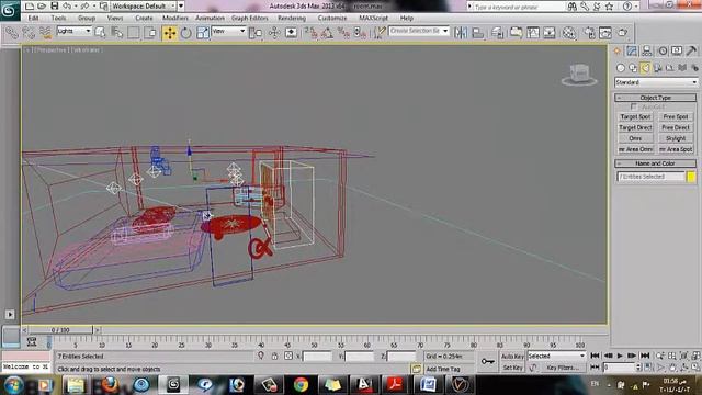 3D MAX STANDARD LIGHT смотреть онлайн