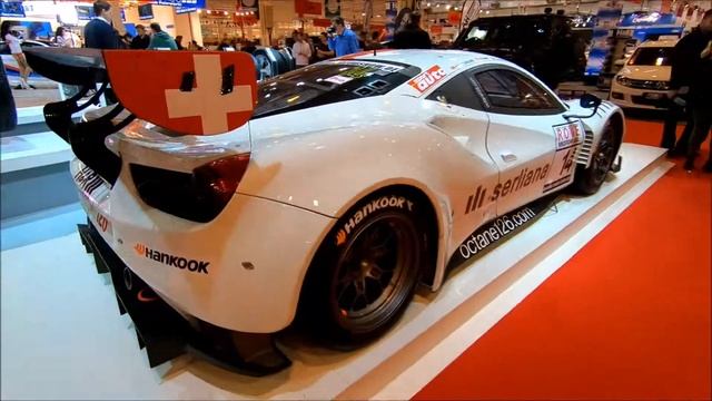 FERRARI 488 GT3 RACING CAR SERLIANA OCTANE 126 ! WALKAROUND ! смотреть онлайн