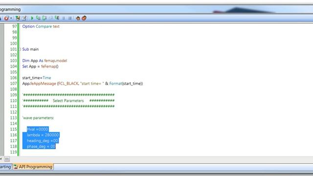 FEA - Ship on wave FEMAP with API смотреть онлайн