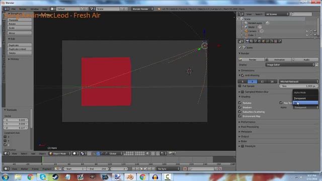 Blender how to render a transparent background-2016-Voice- смотреть онлайн