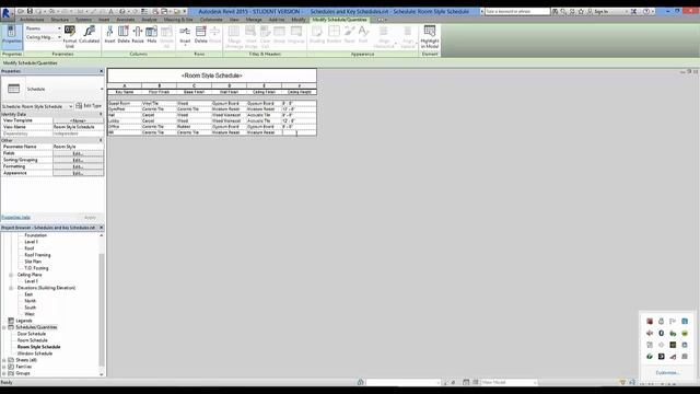 Creating a Key Schedule using Revit смотреть онлайн