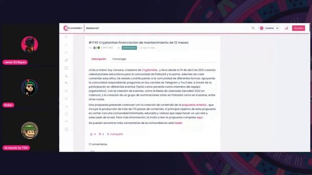 Gobernanza en Polkadot: Participación dentro de Polkassembly смотреть онлайн