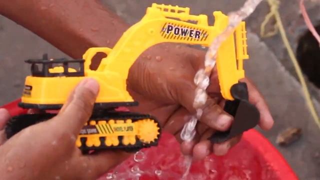 Washing Car, Fighter jet And Excavator | Dump Truck For Children смотреть онлайн