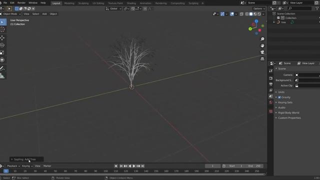 Sapling Tree Gen | Add-on | Quick Tutorial | Blender 2.90 смотреть онлайн