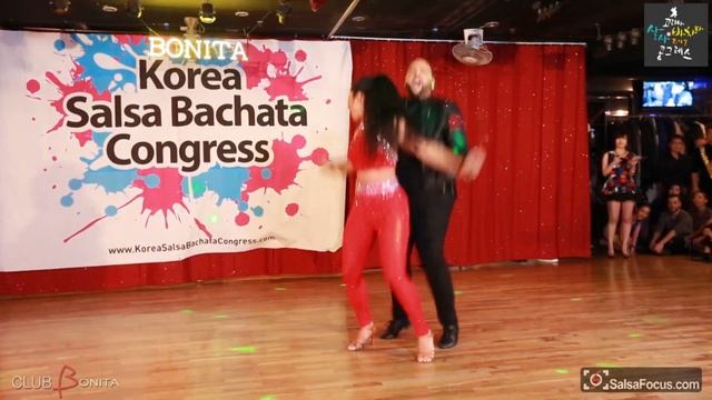 Alex & Desiree couple show 2017 Korea salsa & Bachata congress Farewell Party@Bo смотреть онлайн