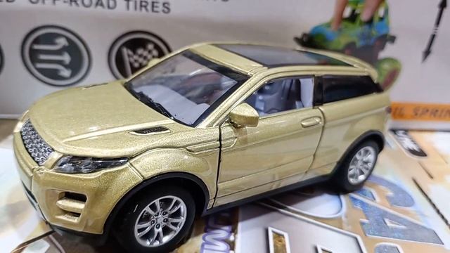 Range rover evoque toy metal mini car смотреть онлайн