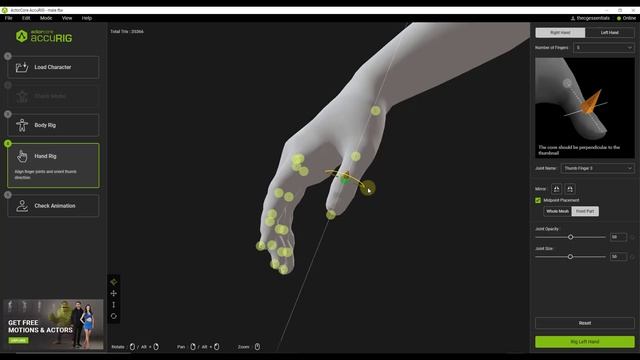 Amazing FREE AUTOMATIC Rigging Tool - ActorCore accuRIG! смотреть онлайн