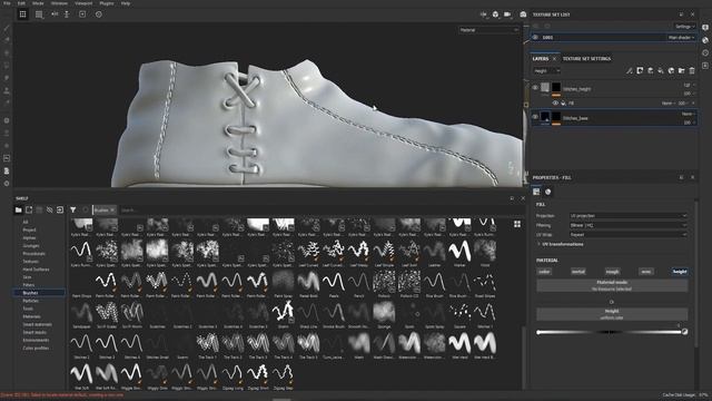 Stitching and Anchors in Substance Painter смотреть онлайн