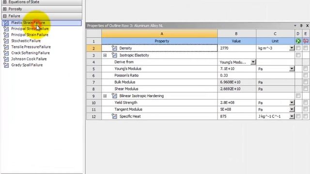 ANSYS Analisis de Impacto 1 - Propiedades y Datos del Proyecto. смотреть онлайн