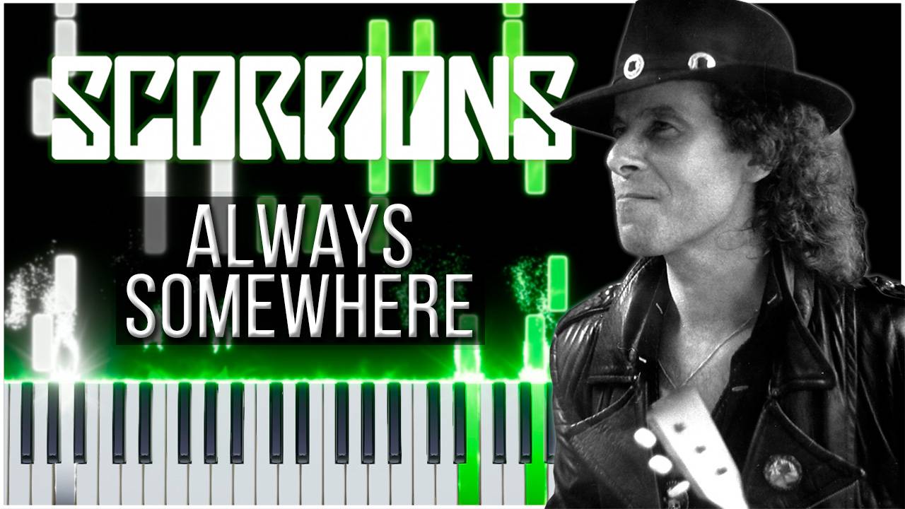 Always Somewhere (Scorpions) 【 КАВЕР НА ПИАНИНО 】 смотреть онлайн