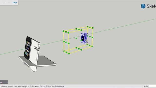 5 Adding and rezizing a mobile smart watch SKETCHUP FREE смотреть онлайн
