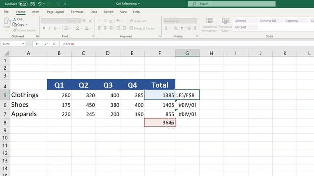Absolute Reference Excel смотреть онлайн