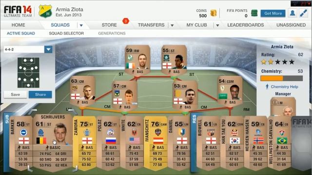 FIFA 14 Ultimate Team WEB APP | #0 | Paczki powitalne! смотреть онлайн