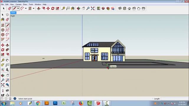 SketchUP Bangla tutorial Class -6 (Views, Follow Me, 2 Point Arc) смотреть онлайн