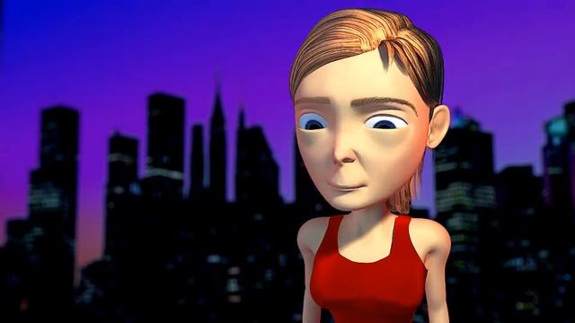 CGC Flex Rig Character - Blender Girl Face Animation смотреть онлайн