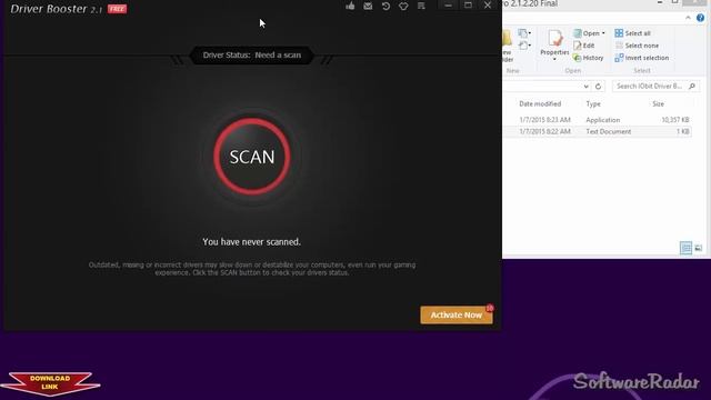 IObit Driver Booster Pro 2.1.2.20 Final + KEY смотреть онлайн