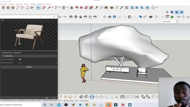 Comment avoir la bibliothèque de Vray for SketchUp 2021 ( Chaos Cosmos) смотреть онлайн