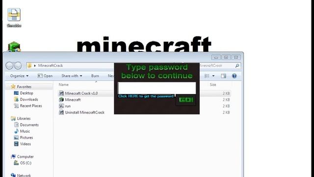 minecraft crack with password смотреть онлайн