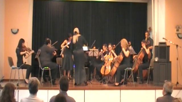 Hari Kanakis' "Concertino for flute & String Orchestra". смотреть онлайн