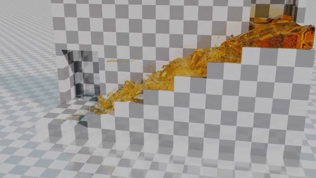 Stairs [Blender FLIP Fluids Simulation] {FREE .BLEND DOWNLOAD} смотреть онлайн