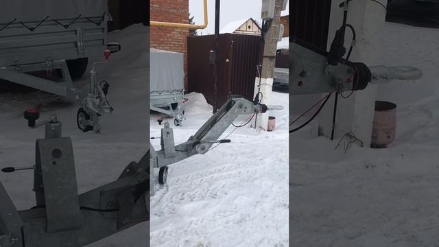 Прицеп МЗСА S 3618-2.35 исп.314 для перевозки мини-спецтехники. Грузоподъемность 2522 кг. АРИВА смотреть онлайн