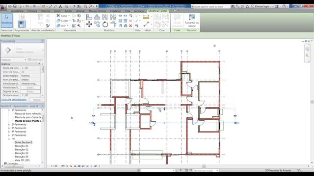 Revit 2013 Aula 21: Gerando cortes automaticamente смотреть онлайн