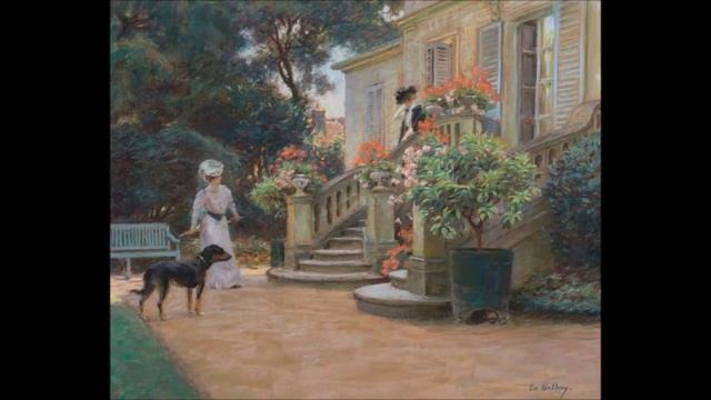 Edouard Gelhay (1856 -1939) ✽ French painter ✽ The Rose смотреть онлайн