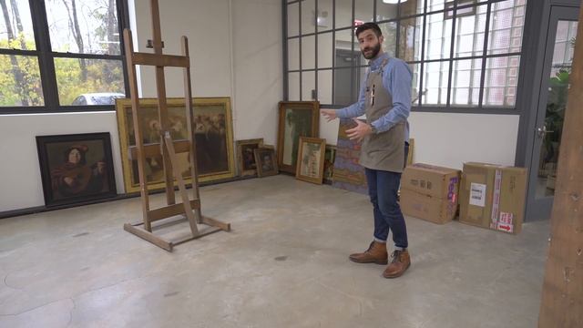 Baumgartner Fine Art Restoration - Studio Tour смотреть онлайн