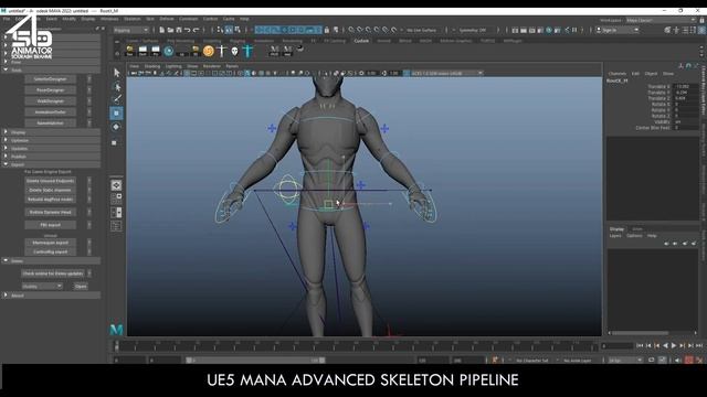 Game Engine Rigging Pipelines I Maya Blender I Advanced Skeleton Accurig Mixamo I Sourabh Brahme смотреть онлайн